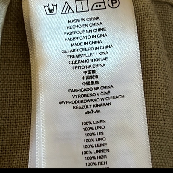 Michael Michael Kors Linen Pull on Pants - Picture 6 of 6